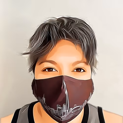 Masked up!