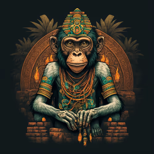 The Mayan Monkey Family