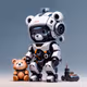 Mechanical Bear polygon