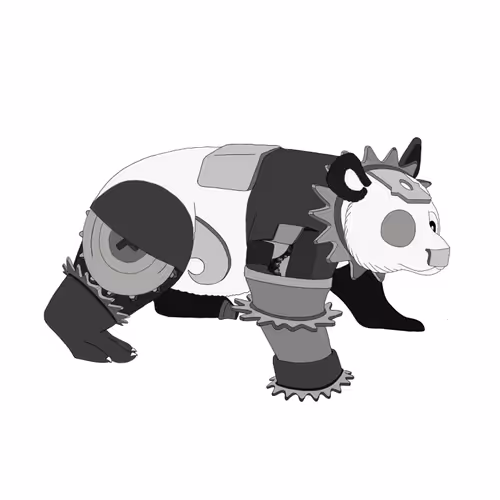 Mechanical Panda Bear