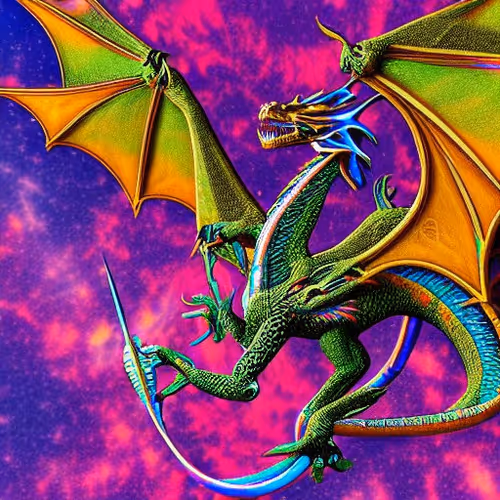 medieval dragons collection - old