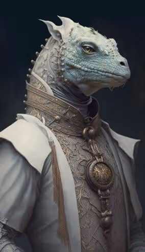 Medieval Lizard Man
