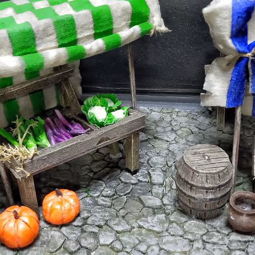 Medieval Market Stall