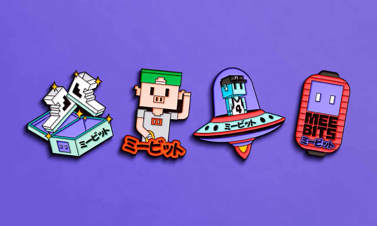 Meebits Pins