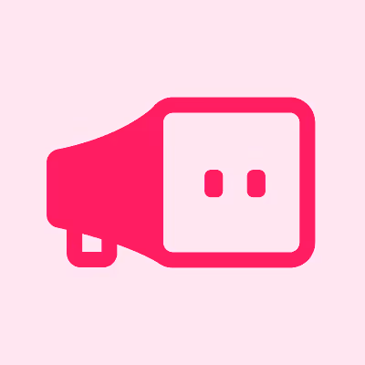 Megaphone Registration Badge