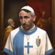 Messi as a Pope