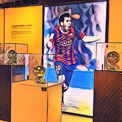 Messi Golden Ball - old