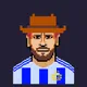Messi Pixel Art
