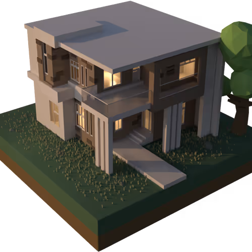 Metaverse 3D Houses - old