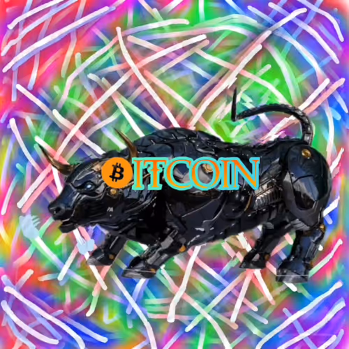 Miami Bitcoin Bull Neon Frenzy