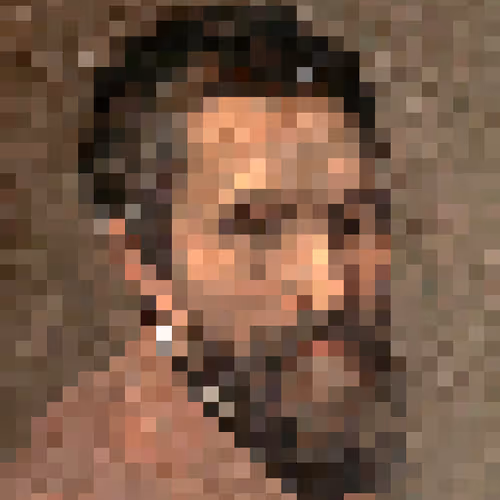 Michelangelo Pixelated - old