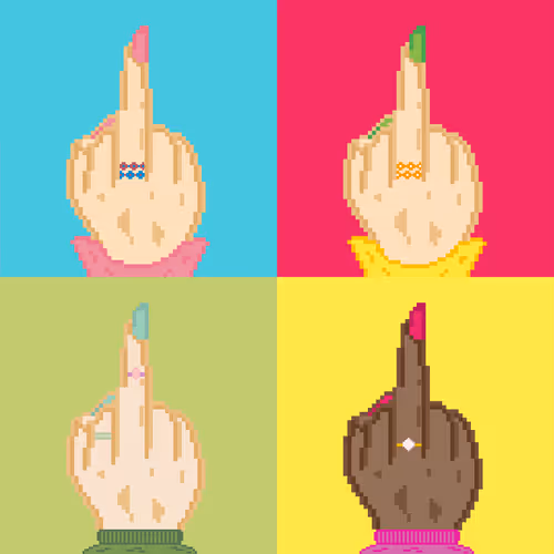 MIDDLE FINGER NFT  COLLECTION
