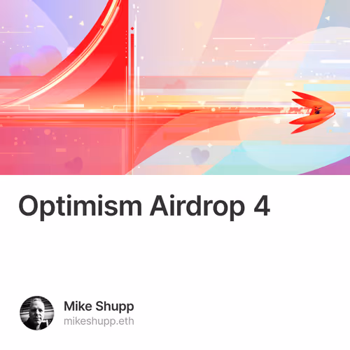 Optimism Airdrop 4