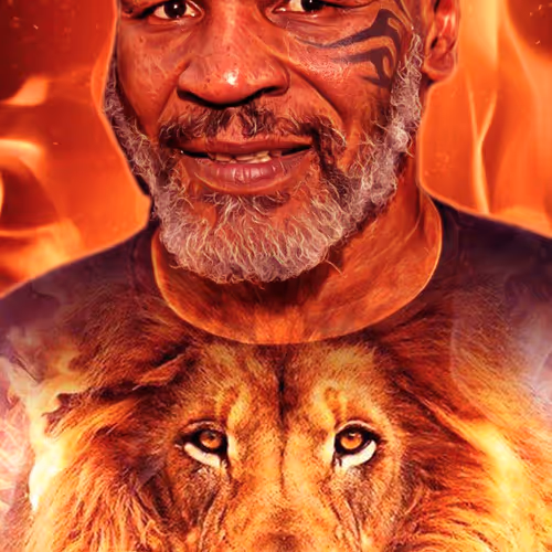 x MIKE TYSON ART PORTRAITS - old