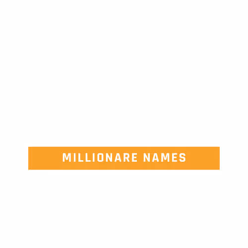 Millionare names - old