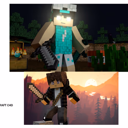 MINECRAFT C4D