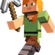 Minecraft Character and Objects