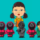 Mini Squid Game Characters