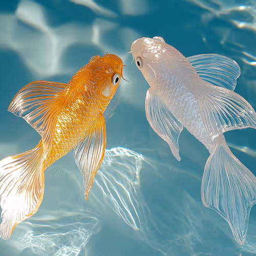 Mirrorfins: Reflections in Motion