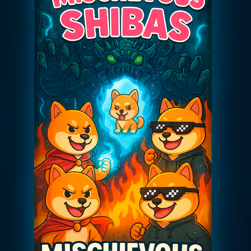 mischievous Shibas