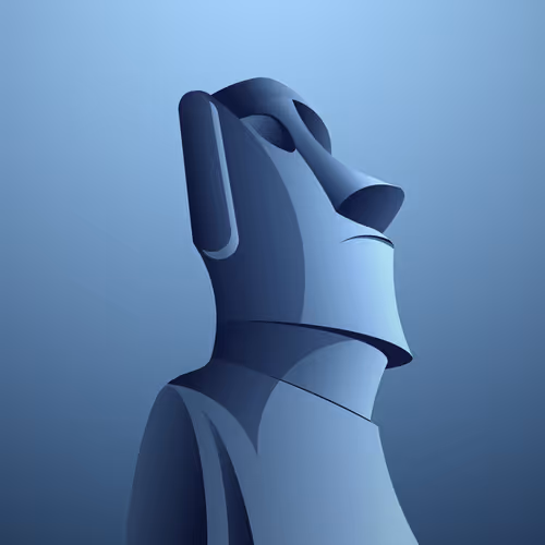 Moai Rapa Nui #1 - old