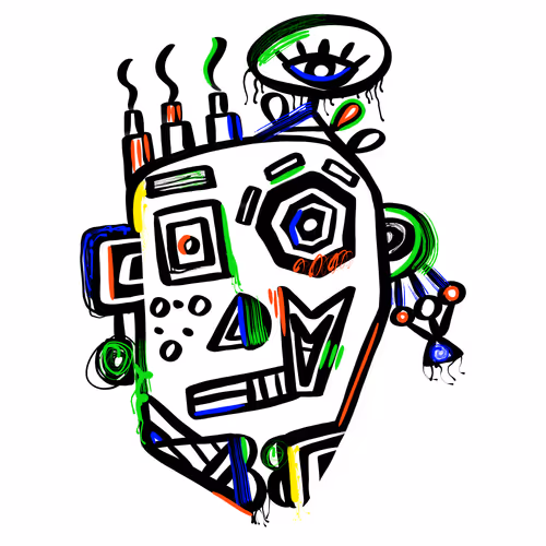 Modern abstract people