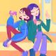 Moments of besties