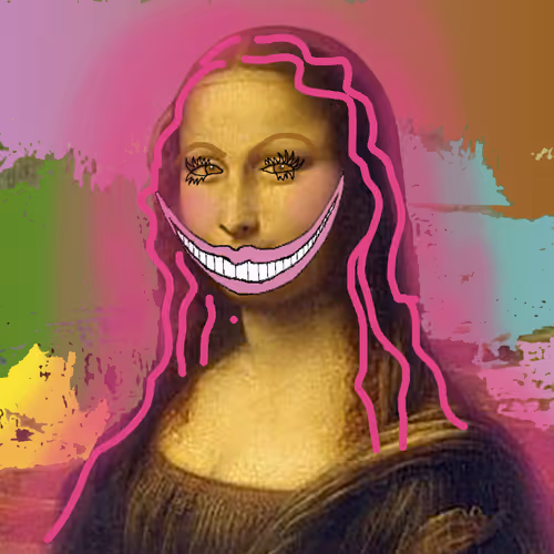 Mona Lisa Super Smile