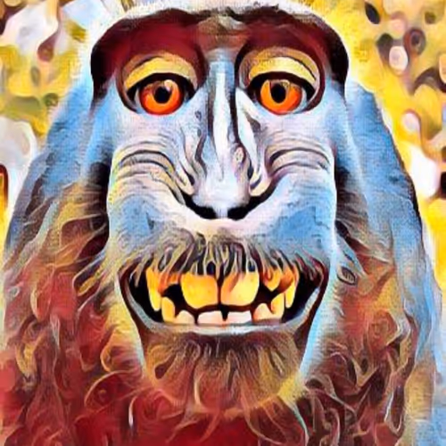 Monkey from the metaverse