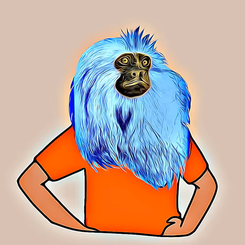 monkey hand on waist