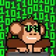 Monkey in the matrix