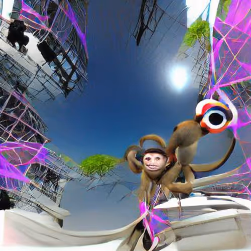 monkey in metaverse