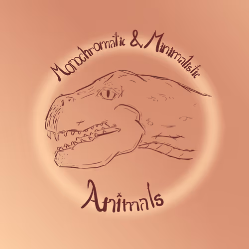 Monochromatic&Minimalistic Animals
