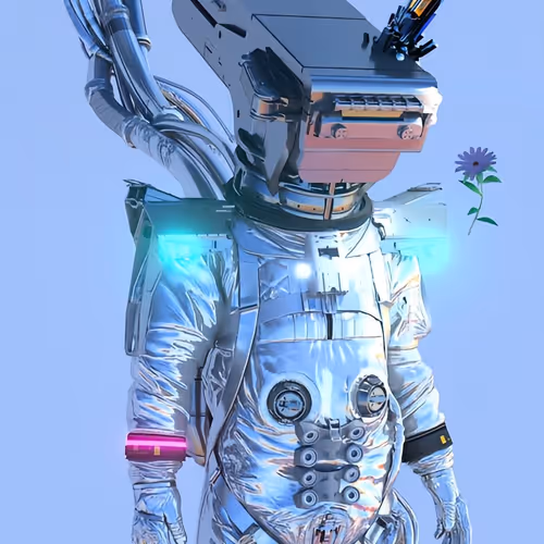 MOONAGE DAYDREAM by BEEPLE