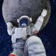 Moon astronaut