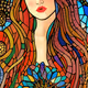 Beauty stained glass