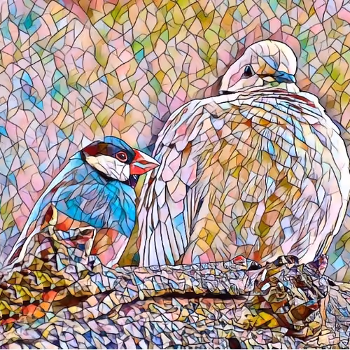 Mosaic animal world