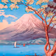 Mount Fuji arts - old