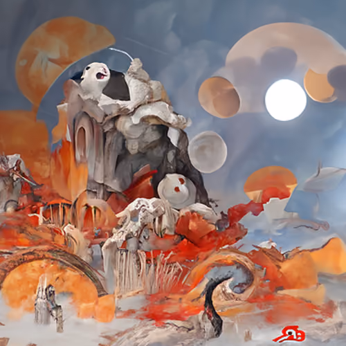 mountain and landscape paintings