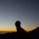 Mountain Landscape Scene - old