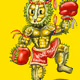 Muay Thai Durian yellow - old