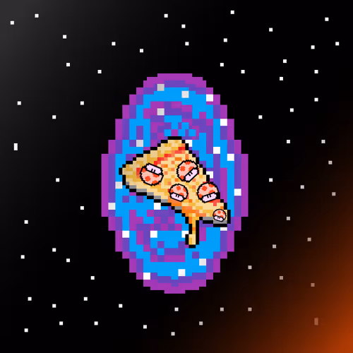 8-BitMuchroom x Pizza In Portal Collaborative Project