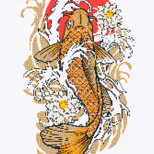 Multiple Pixel Fish 153*