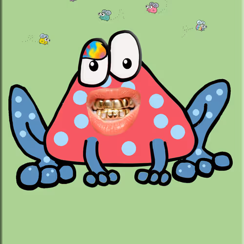 Munchies The Frog - old