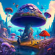 Mushroom Magic: AI-generated artworks of the fascinating fungi