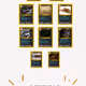 Musical instruments trading cards