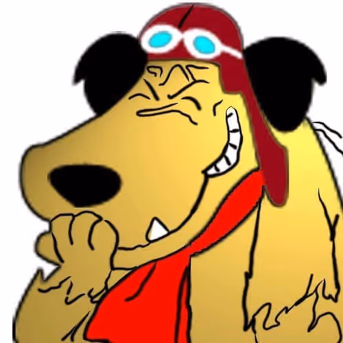 muttley dog - old