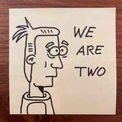 My Daily Post-It Doodle - old