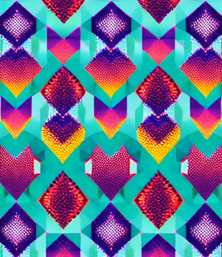 my first four created Digital Paddern