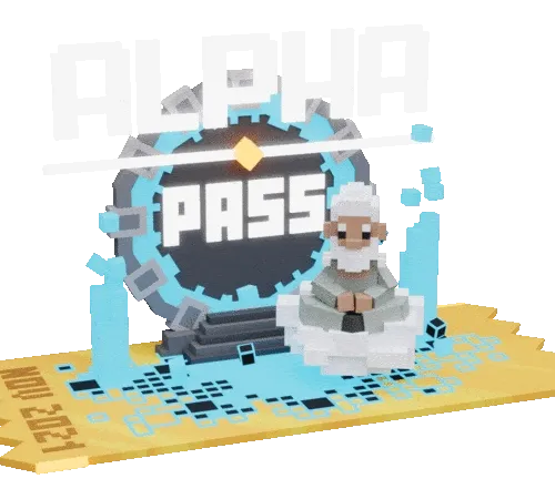 [Not for sale] My First Sandbox Alpha Pass - old